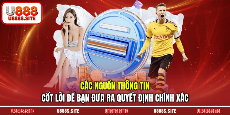 Các nguồn thông tin cốt lõi để bạn đưa ra quyết định chính xác
