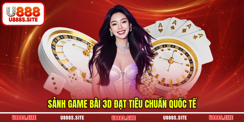 Sảnh game bài 3D đạt tiêu chuẩn quốc tế Sảnh game bài 3D đạt tiêu chuẩn quốc tế