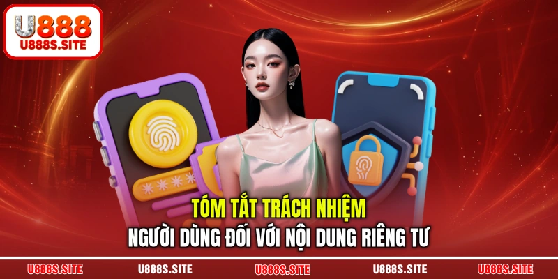 Tóm tắt trách nhiệm người dùng đối với nội dung riêng tư